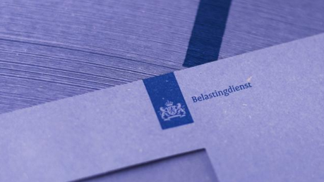 Blauwe envelop belastingdienst